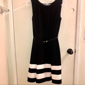 Clavin Klein Dress Black with Belt size 2